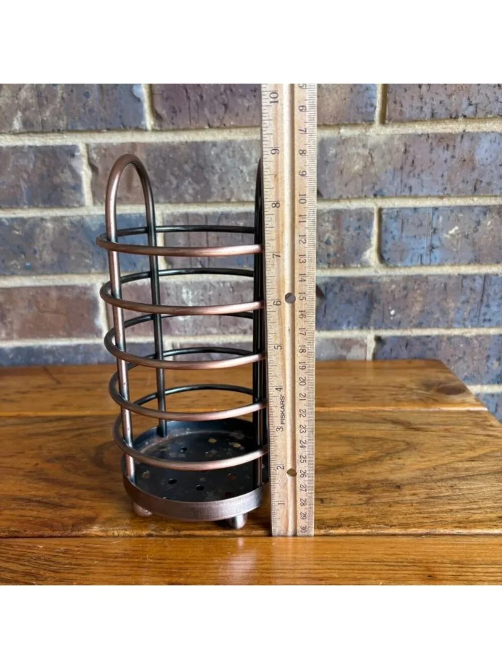 Copper Utensil Holder - Read Description